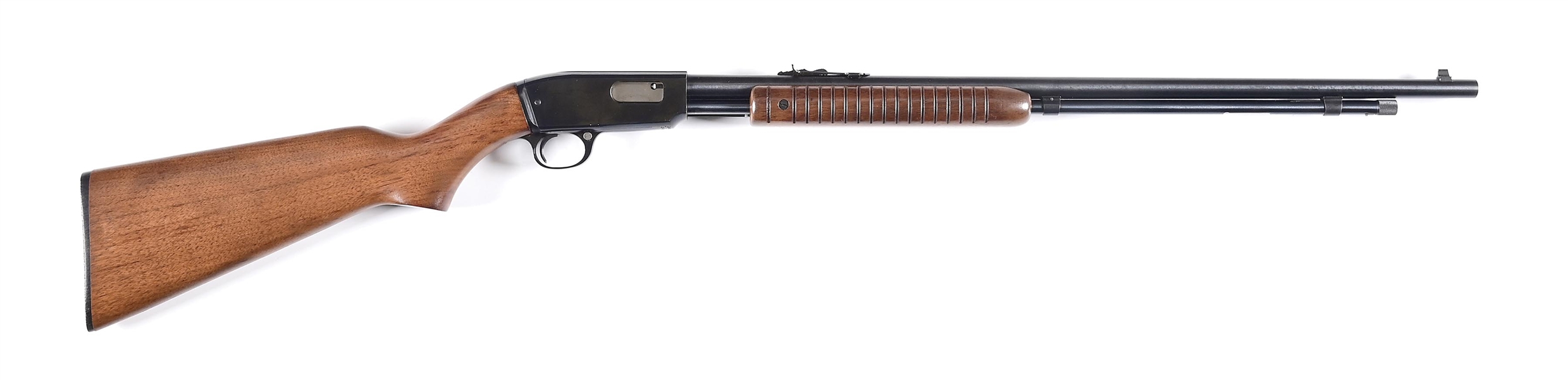 (C) WINCHESTER MODEL 61 SLIDE ACTION .22 MAGNUM RIFLE WITH BOX.
