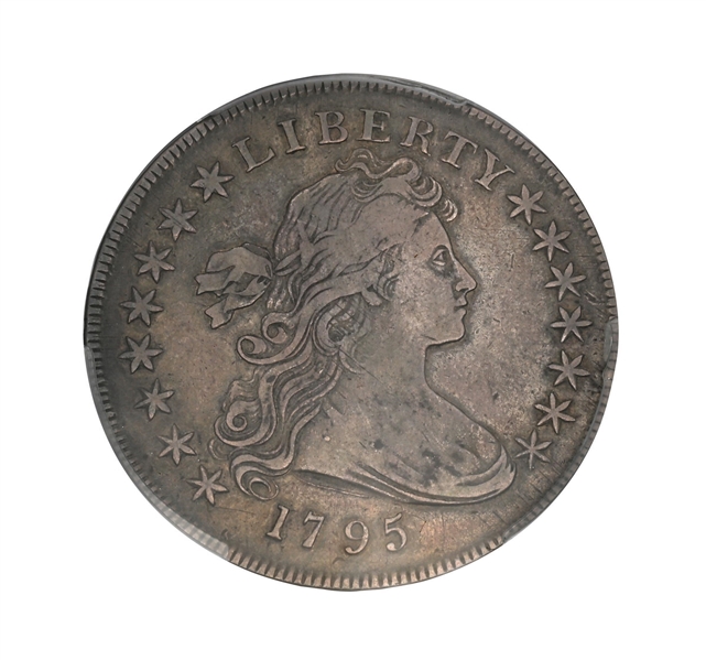 1795 $1 CENTERED DR BUST DOLLAR VF30 PCGS