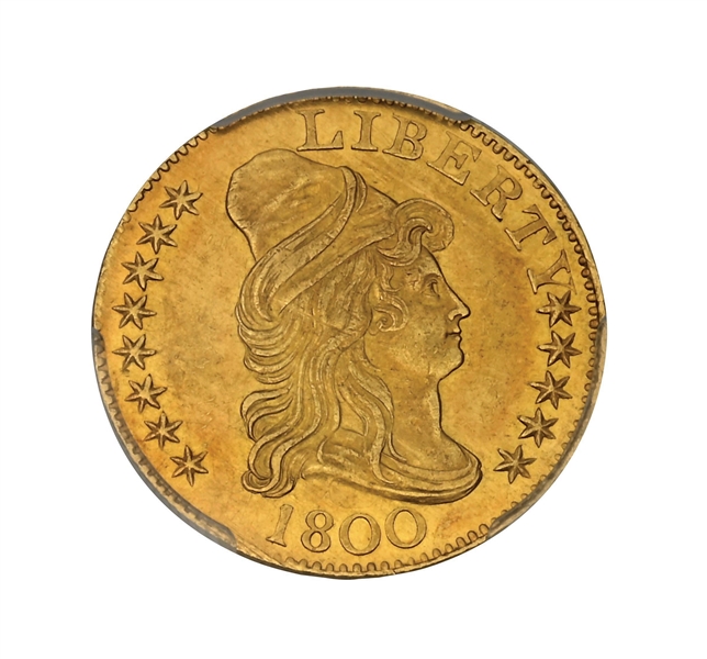 1800 $5 MS61 PCGS