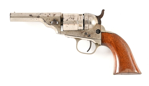 (A) COLT CARTRIDGE CONVERSION POCKET SINGLE ACTION REVOLVER.
