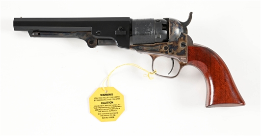 (A) SECOND GENERATION COLT MODEL 1862 POCKET NAVY PERCUSSION REVOLVER WITH BOX.