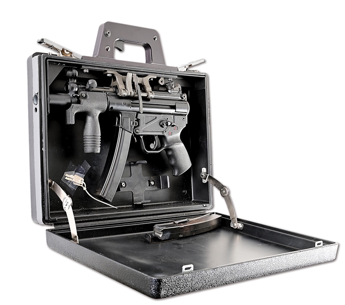 (N) QUALIFIED MANUFACTURING REGISTERED PACK IN HK MP5K-N HOST GUN 9MM MACHINE GUN WITH OPERATIONAL BRIEFCASE.(FULLY TRANSFERABLE)