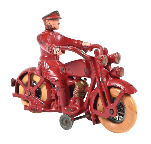 HARLEY-DAVIDSON CAST IRON MOTORCYCLE TOY