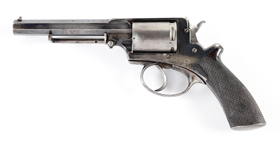 (A) LONDON ARMORY BEAUMONT-ADAMS MARK I CONVERSION REVOLVER.