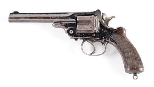 (A) ARMY & NAVY CSL RETAILED TRANTER MODEL 1879 DOUBLE ACTION REVOLVER.