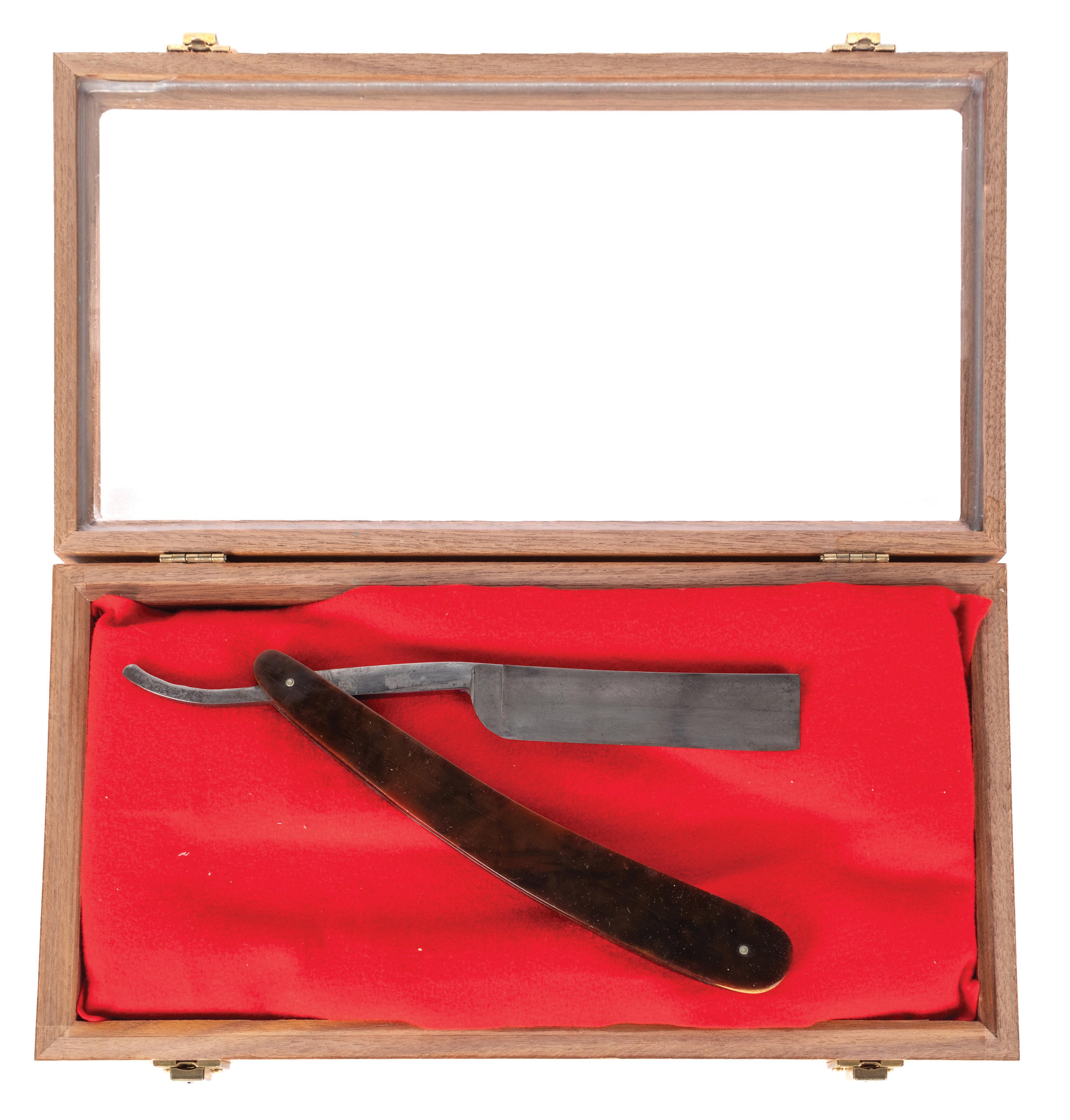 Lot Detail - WONDERFUL CASE BROS. DISPLAY STRAIGHT RAZOR
