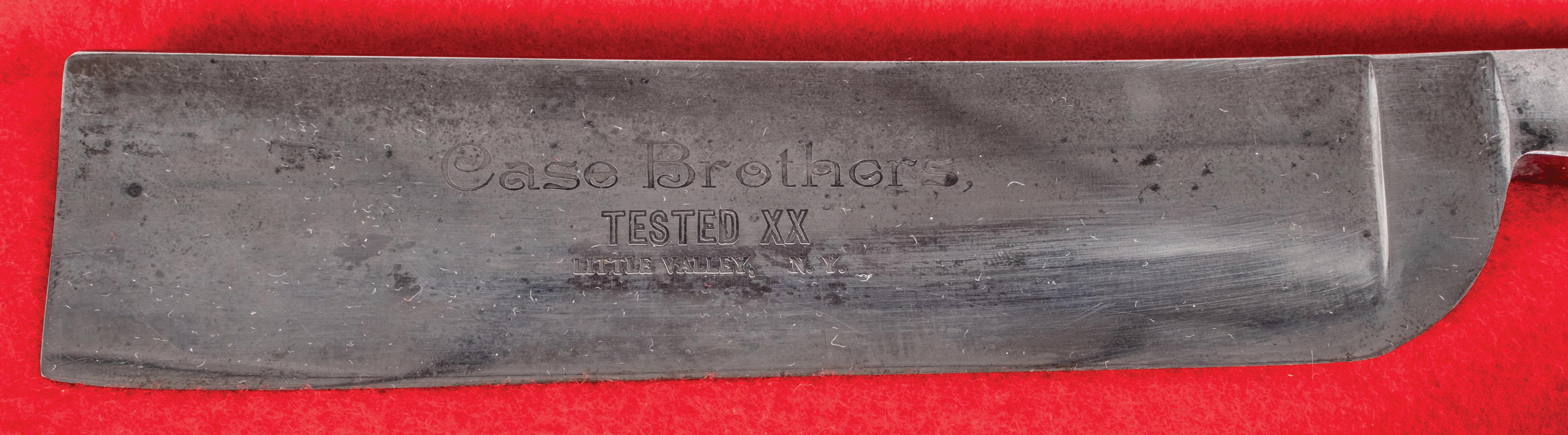 Lot Detail - WONDERFUL CASE BROS. DISPLAY STRAIGHT RAZOR