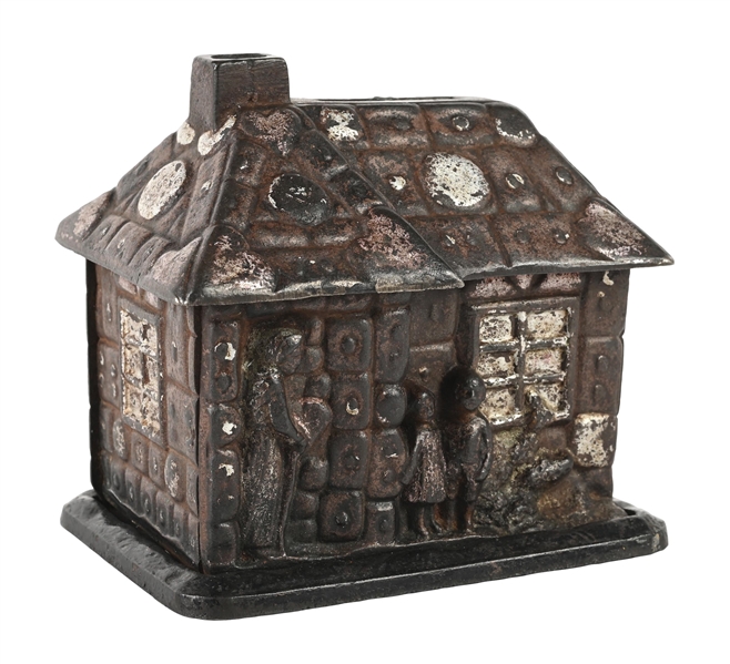 HANSEL & GRETEL CAST IRON STILL BANK