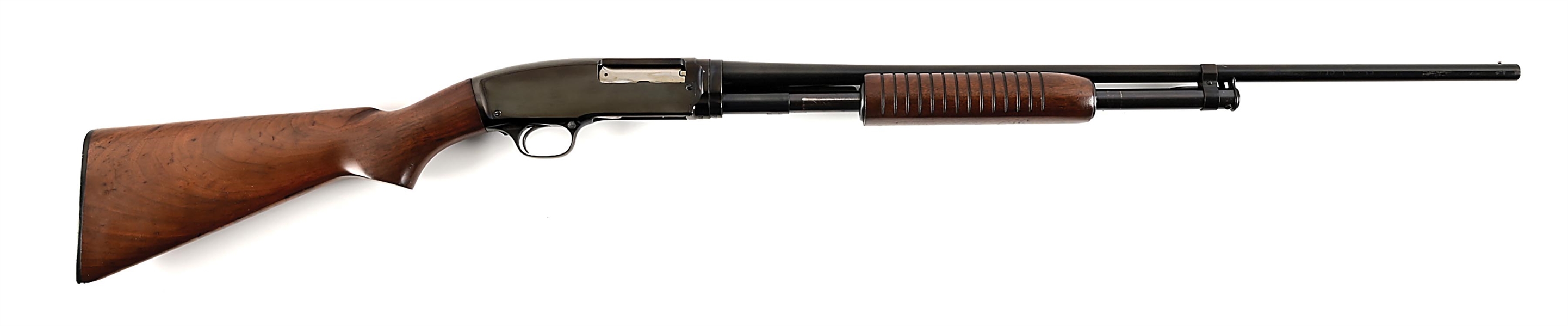(C) WINCHESTER MODEL 42 FACTORY TEST SLIDE ACTION SHOTGUN FROM THE WINCHESTER COLLECTION.