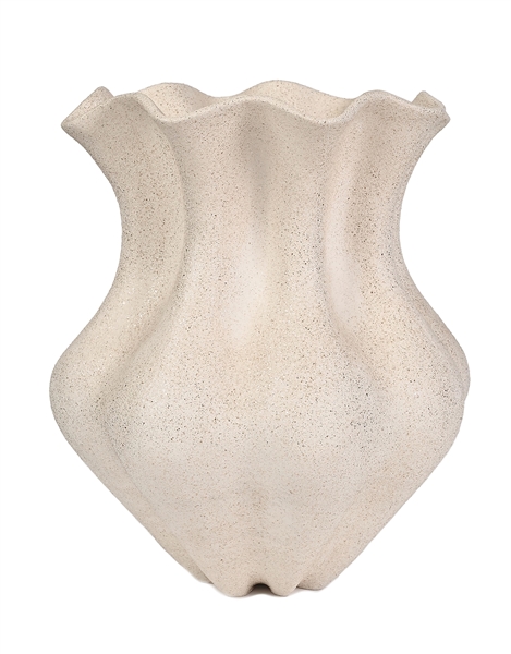 KICKAPOO LARGE POTTERY VASE BY PAHPONEE