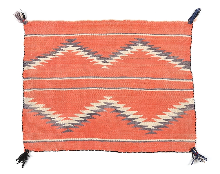 NAVAJO (DINÉ) TRANSITIONAL SADDLE BLANKET