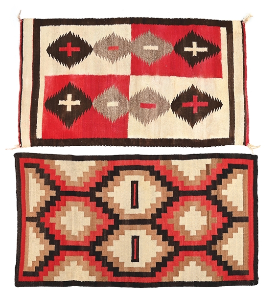 LOT OF 2: NAVAJO (DINÉ) RUGS