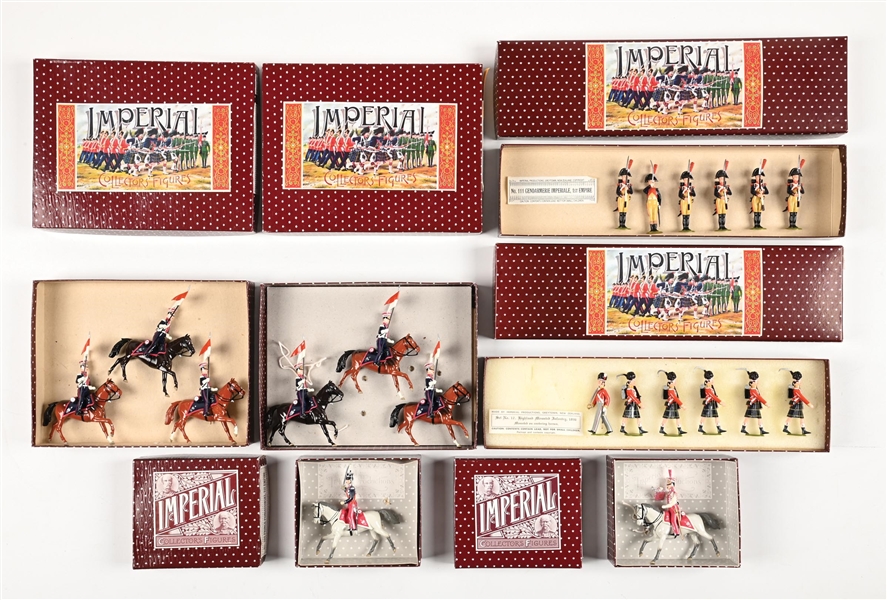 LOT OF 6: IMPERIAL NAPOLEONIC SETS IN BOXES