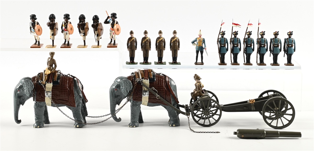 KINGCAST ELEPHANT DRAWN HEAVY ARTILLERY