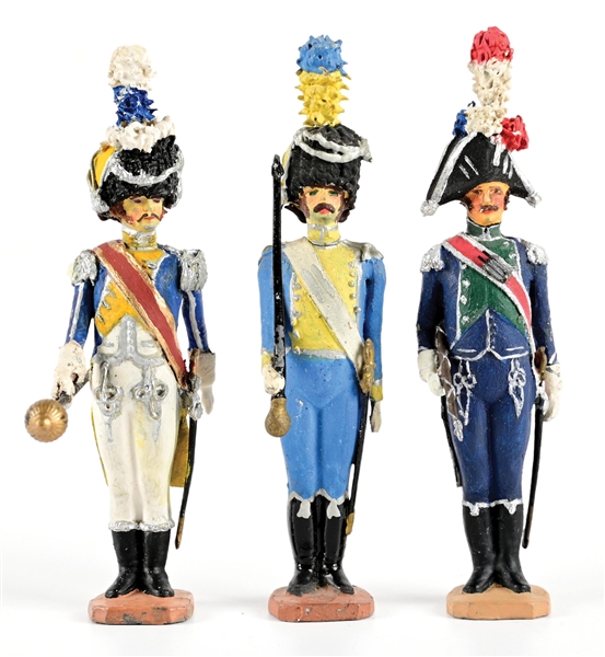 LOT OF 3: BALLADA 60MM DRUM MAJORS