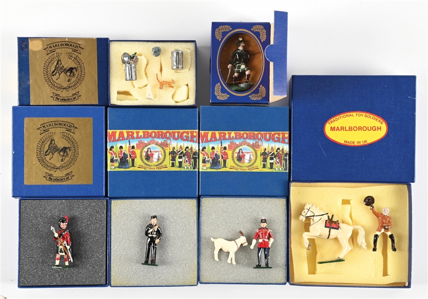 LOT OF 6: MARLBOROUGH MINIATURES CIVILIAN & MILITARY