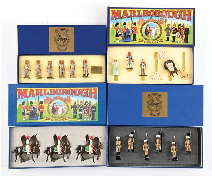 LOT OF 4: MARLBOROUGH MINIATURES 