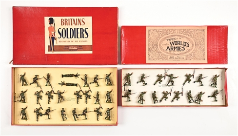 LOT OF 2: W. BRITAINS SETS IN BOXES