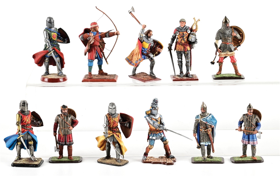 LOT OF 11: MEDIEVAL RUSSIAN MINIATURES