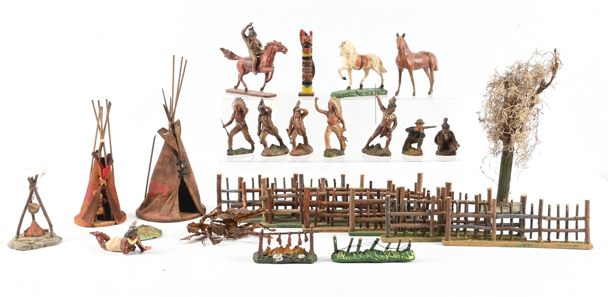 TIPPLE-TOPPLE & OHM HAUSSER INDIAN ENCAMPMENT
