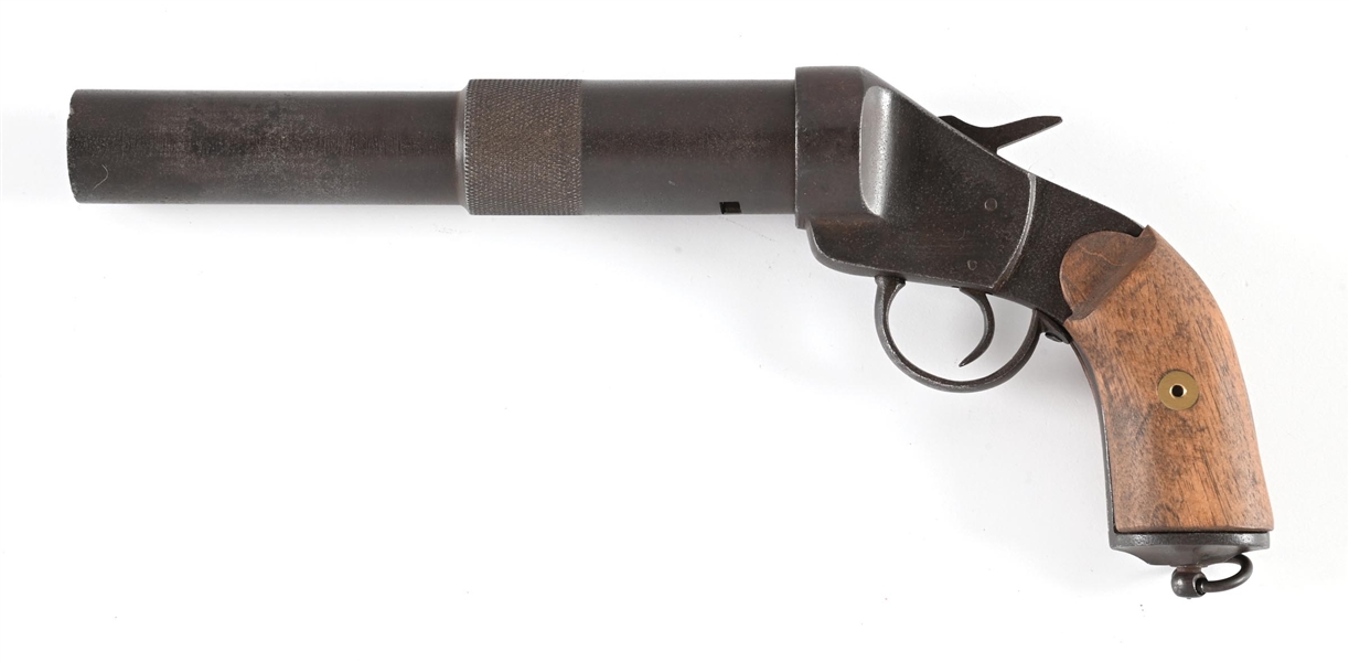 Lot Detail - SCARCE R. RASSMAN WEINBURG FLARE PISTOL SERIAL NUMBER 2.