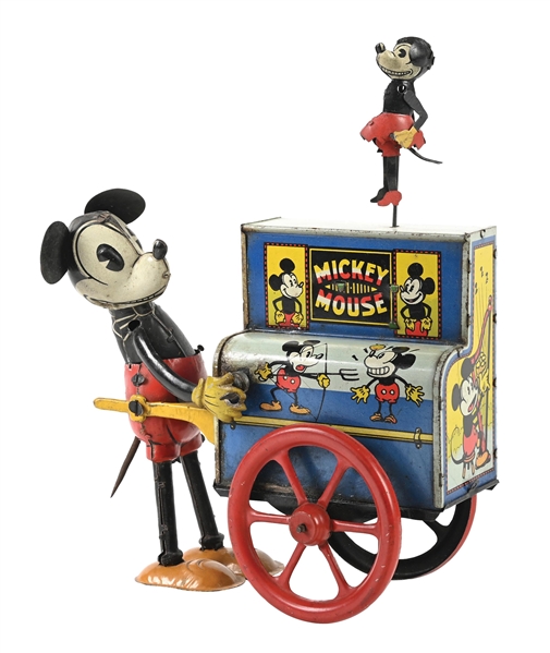 GERMAN DISSLER PRE-WAR WALT DISNEY MICKEY MOUSE HERDY GERDY TOY
