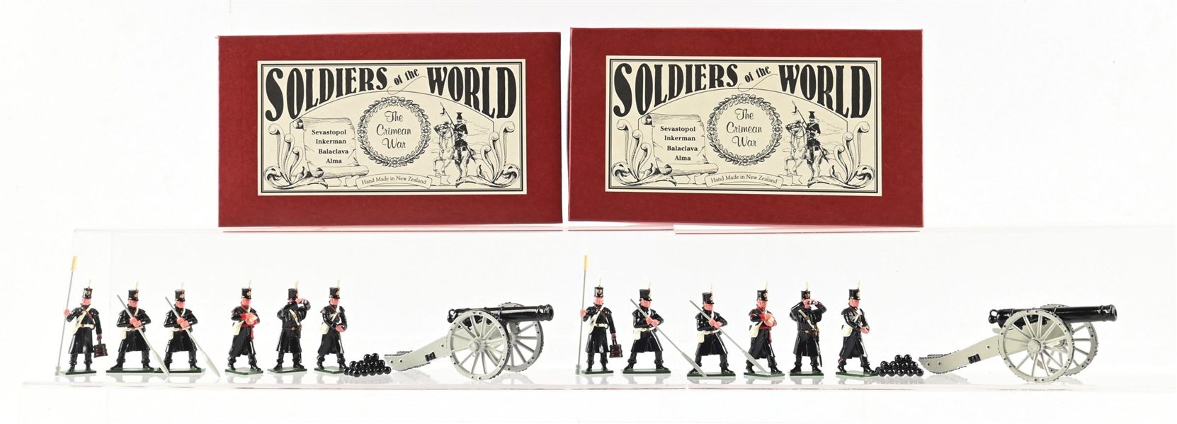 LOT OF 2: SOLDIERS OF THE WORLD CRIMEAN WAR BRITISH FORCES SETS NO. CW41/A