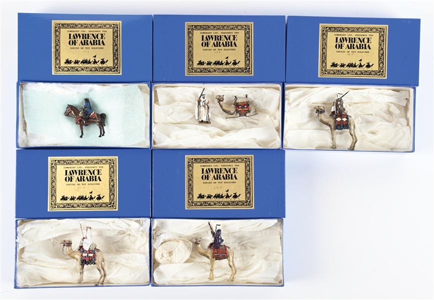 LOT OF 5: LAWRENCE OF ARABIA SETS IN BOXES