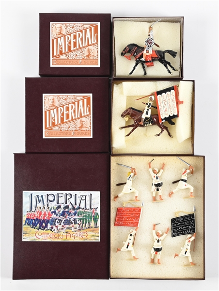 LOT OF 3: IMPERIAL PRODUCTIONS SUDAN WARS SETS IN BOXES