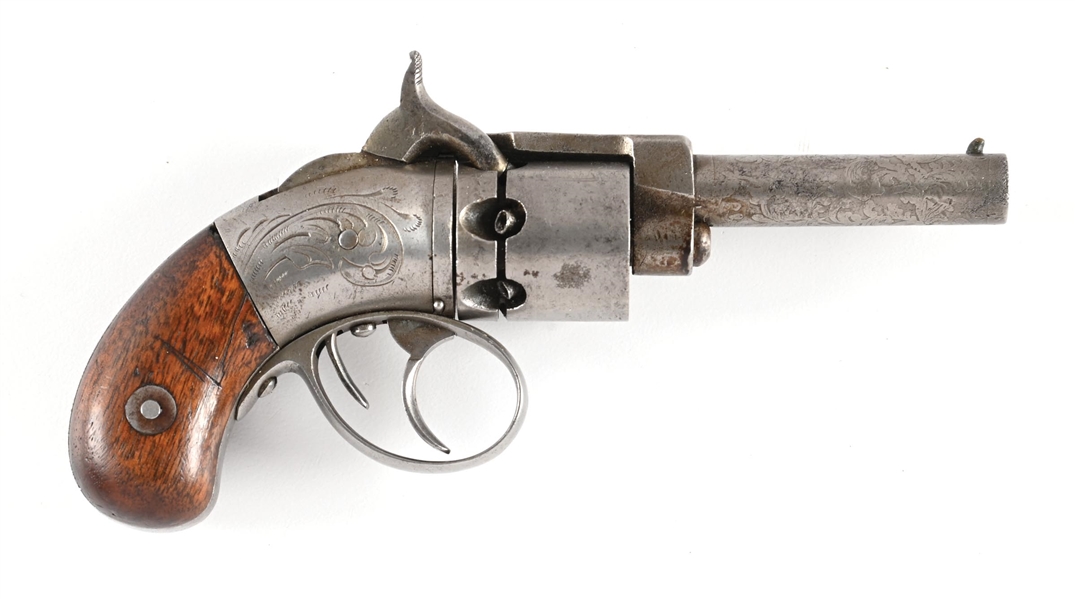 Old Springfield Revolver Lot Detail - (A) RARE SPRINGFIELD ARMS DOUBLE TRIGGER POCKET PERCUSSION ...