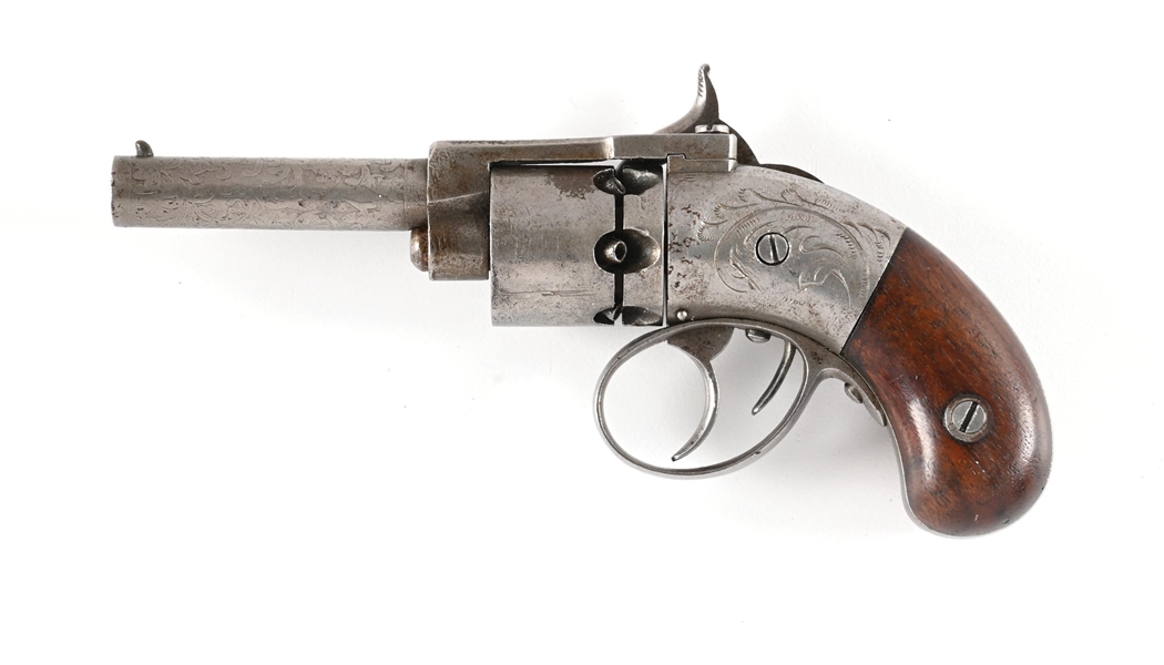 Old Springfield Revolver Lot Detail - (A) RARE SPRINGFIELD ARMS DOUBLE TRIGGER POCKET PERCUSSION ...