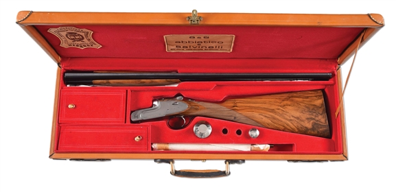 (M) ABBIATICO & SALVINELLI 28 BORE OVER UNDER SHOTGUN.