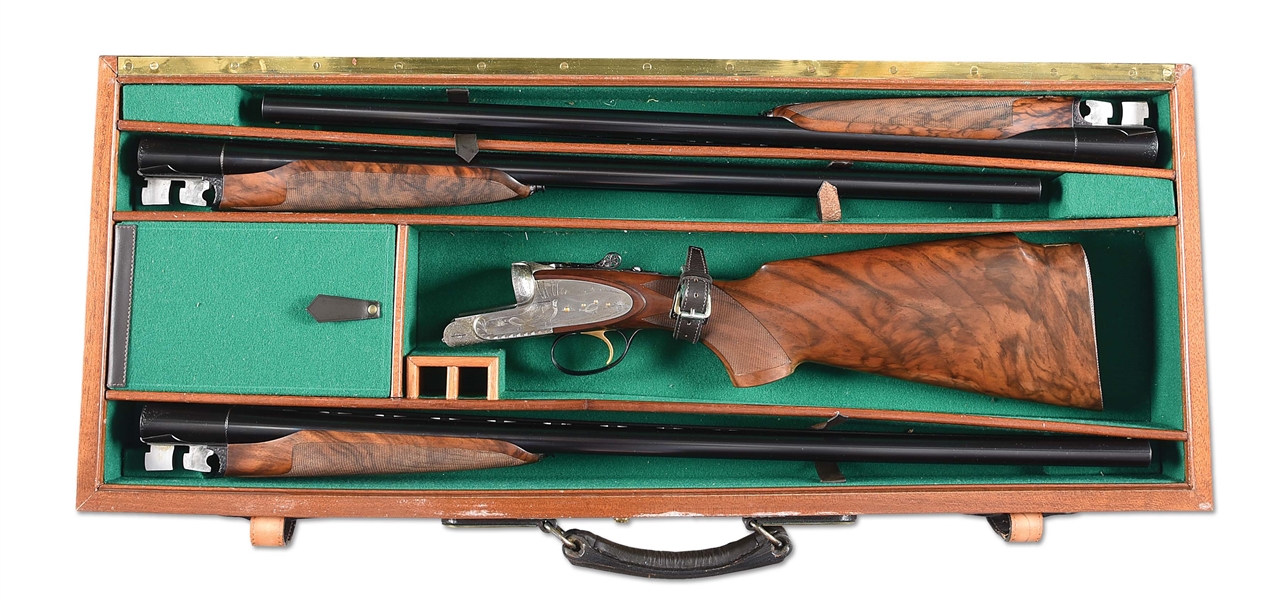 (M) BERETTA MODEL 451 EELL 3 BARREL SET 12 BORE SHOTGUN.