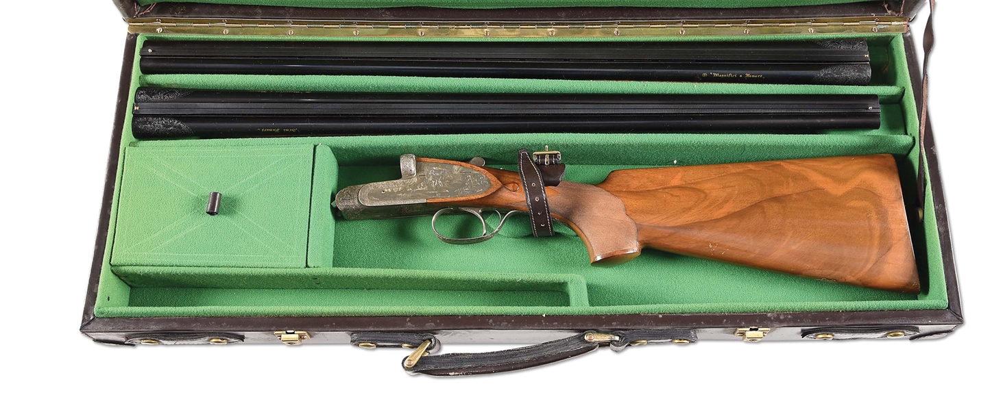 (C) FAMARS 2 BARREL SET 28 BORE SIDE BY SIDE SHOTGUN.