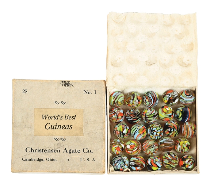 CHRISTENSEN AGATE NO. 1 GUINEA BOX SET