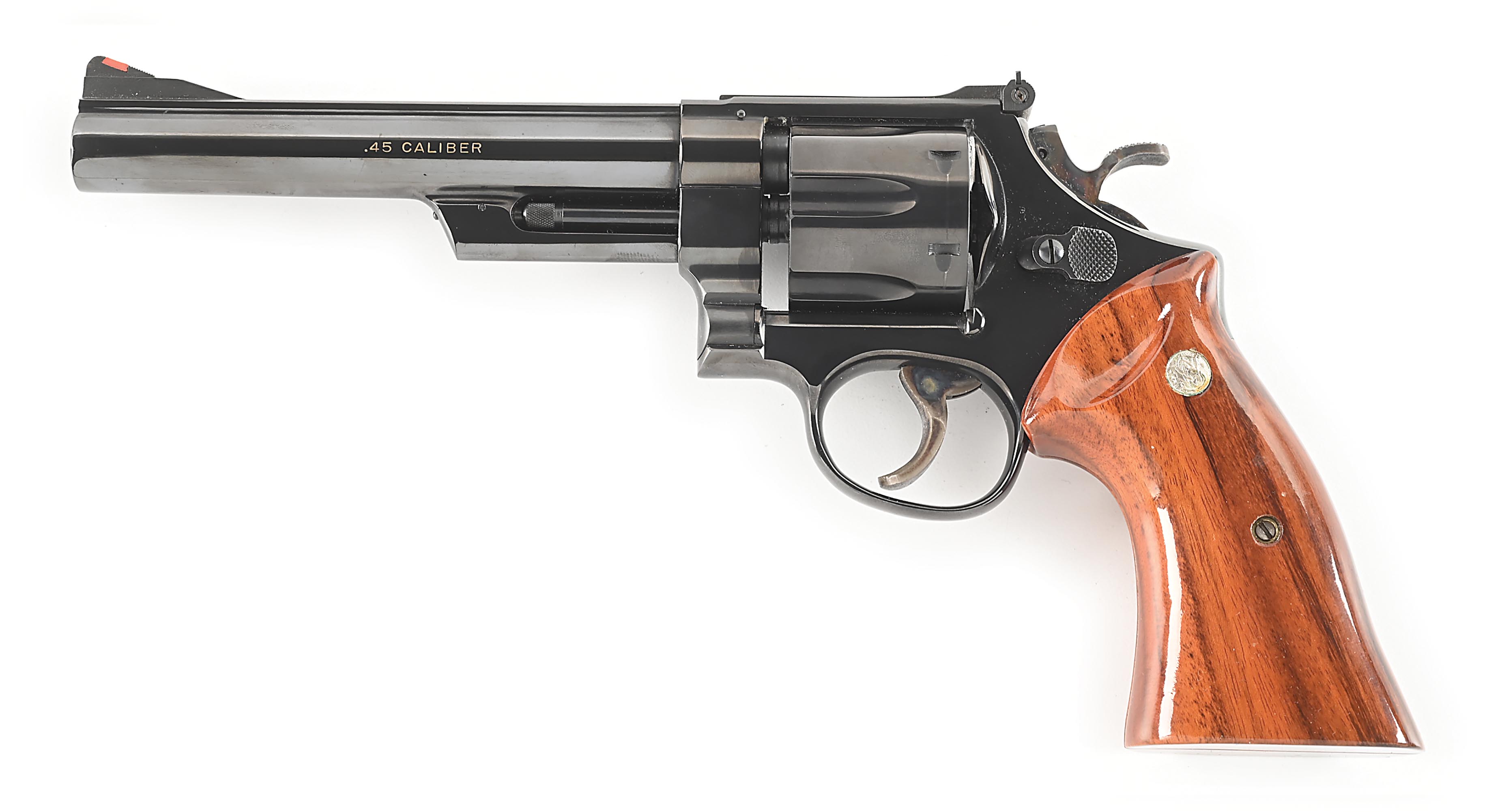 Lot Detail - (M) 125TH ANNIVERSARY SMITH & WESSON MODEL 25-3 DOUBLE ...