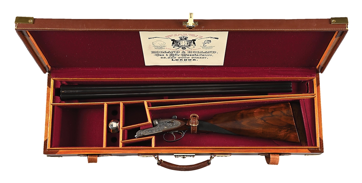 (C) GOLDEN AGE SMALL BORE HOLLAND & HOLLAND ROYAL SELF-OPENER 20 BORE SIDE BY SIDE SHOTGUN WITH CASE.