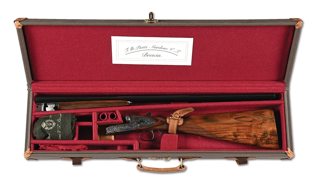 (C) PIOTTI SIDELOCK EJECTOR 20 BORE SIDE BY SIDE SHOTGUN.