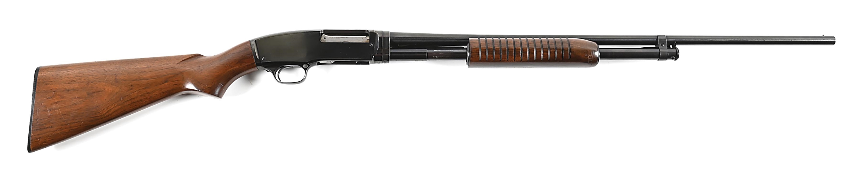 (C) WINCHESTER MODEL 42 .410 SLIDE ACTION SHOTGUN.
