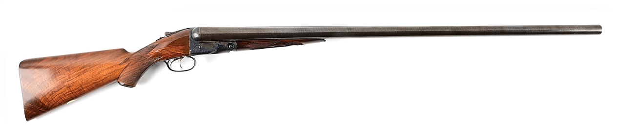 (C) SCARCE AND DESIRABLE PARKER DH 8 BORE SIDE BY SIDE SHOTGUN WITH VERY RARE 36 INCH BARRELS