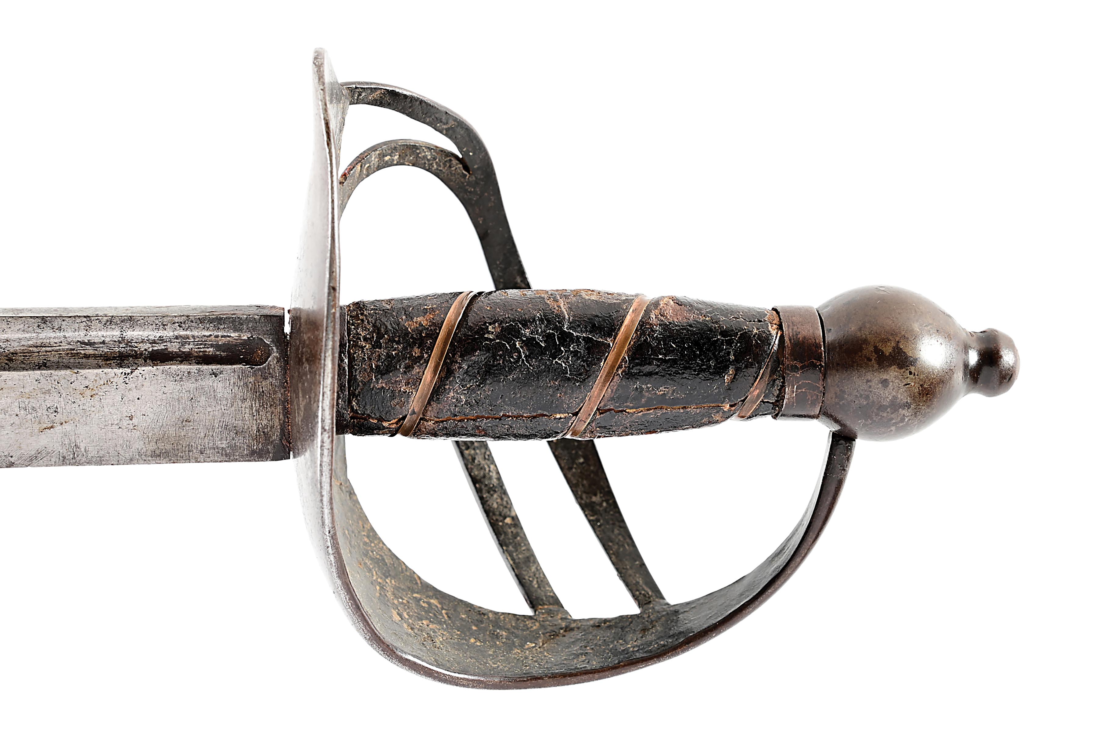 George Neumann Collection Lot Detail - PUBLISHED AMERICAN IRON HILTED HORSEMAN'S SABER, EX ...