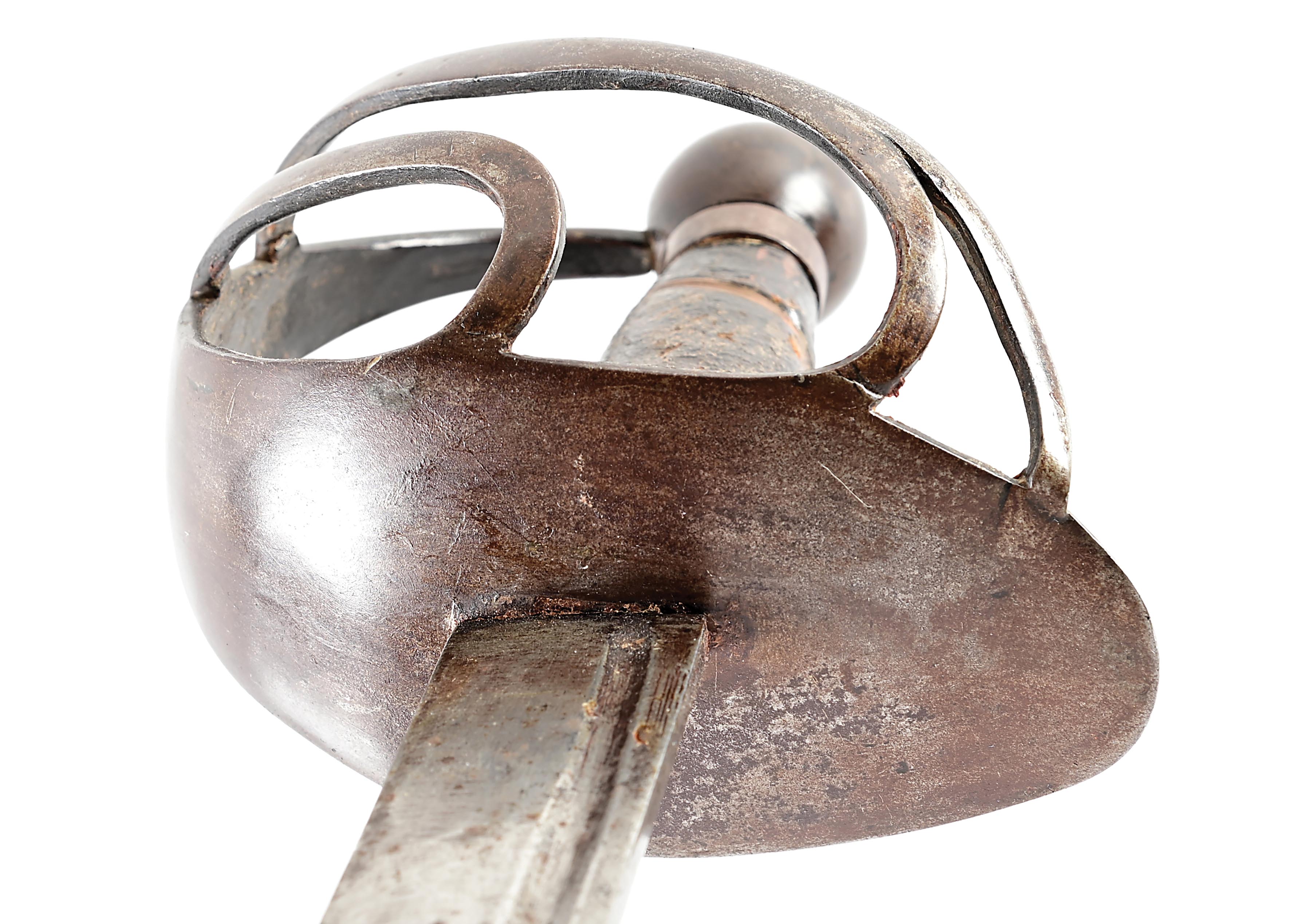 George Neumann Collection Lot Detail - PUBLISHED AMERICAN IRON HILTED HORSEMAN'S SABER, EX ...
