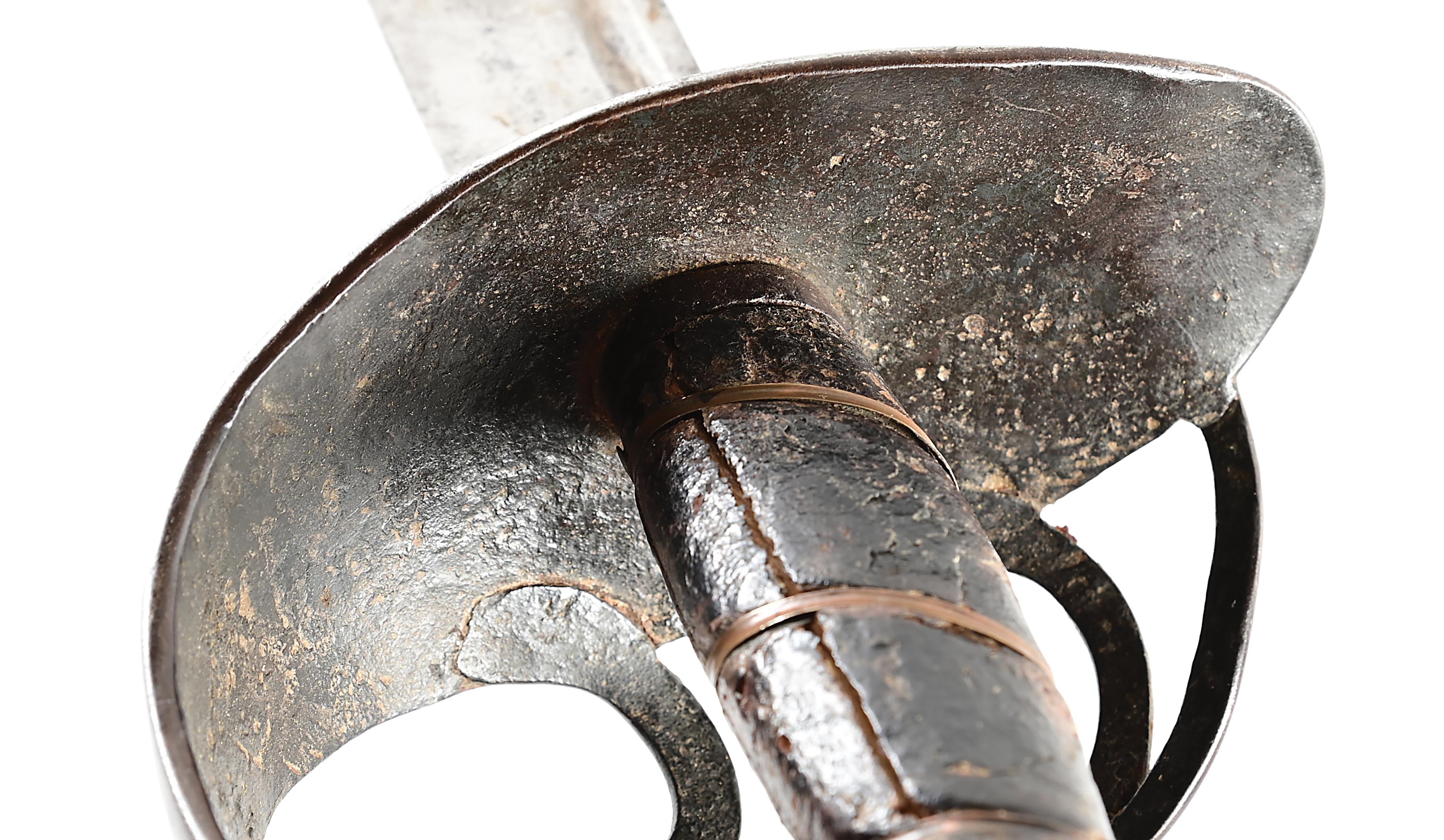 George Neumann Collection Lot Detail - PUBLISHED AMERICAN IRON HILTED HORSEMAN'S SABER, EX ...