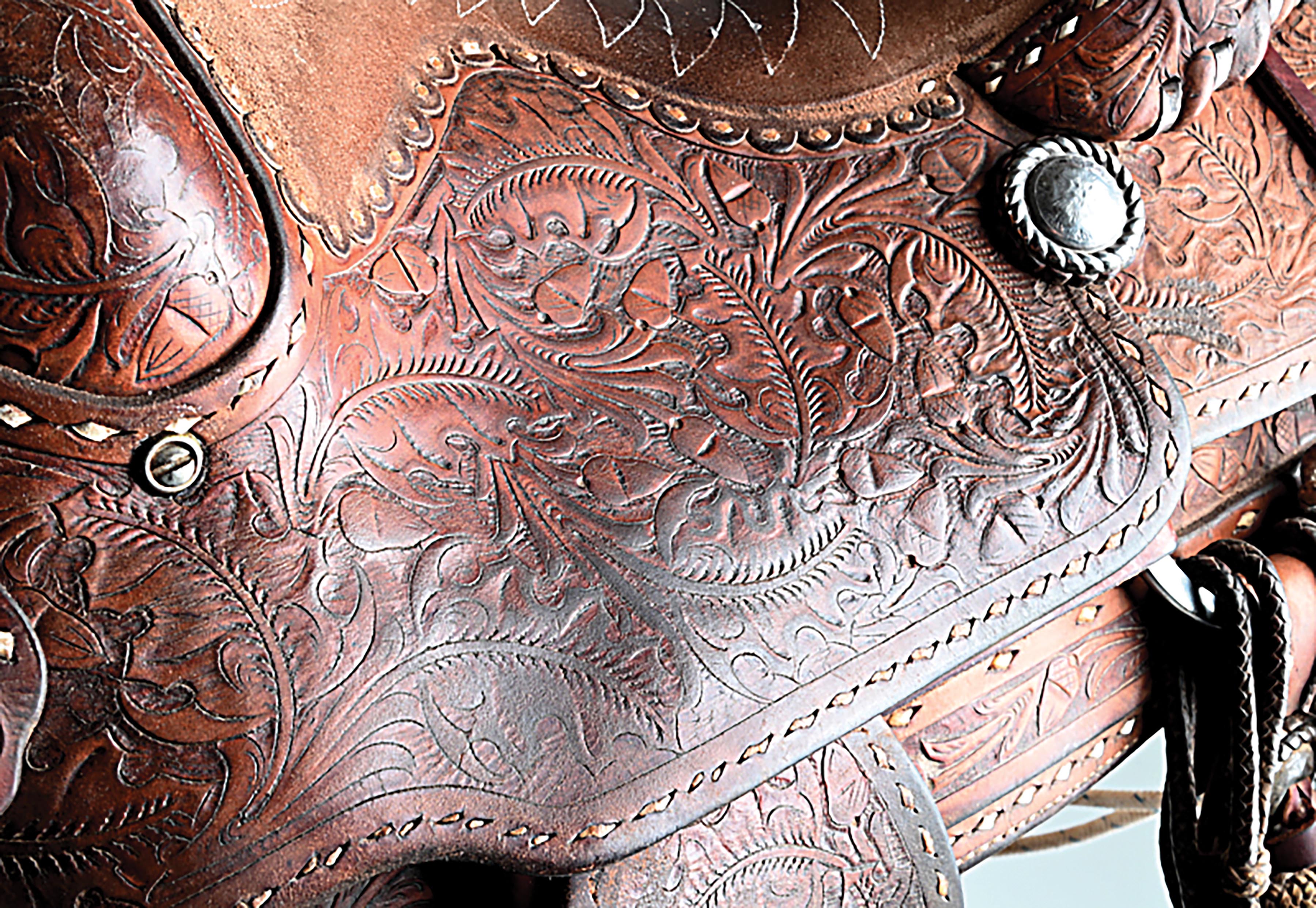 Lot Detail - HARLEY MAY'S LAST SADDLE MADE BY WINDY RYON