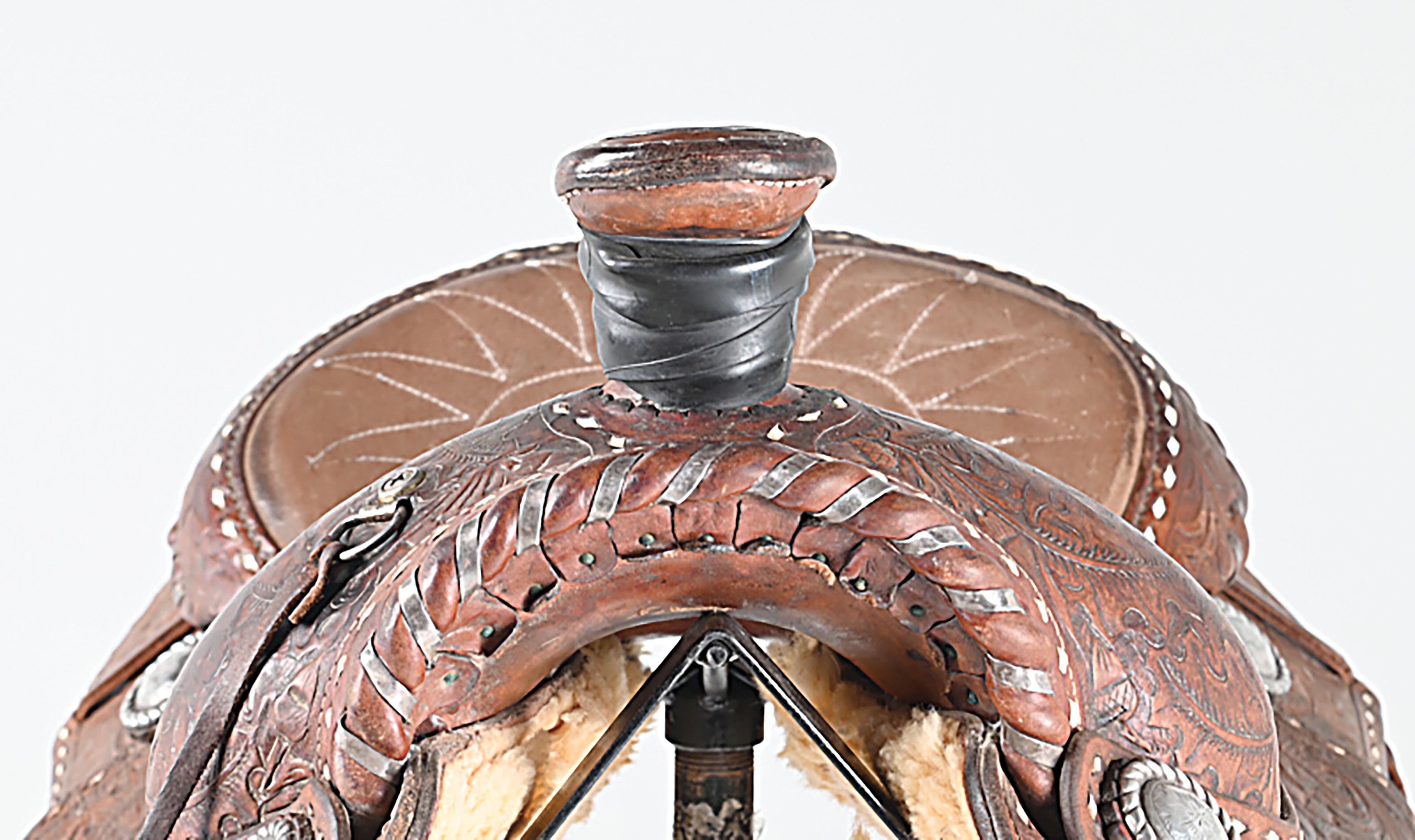 Lot Detail - HARLEY MAY'S LAST SADDLE MADE BY WINDY RYON