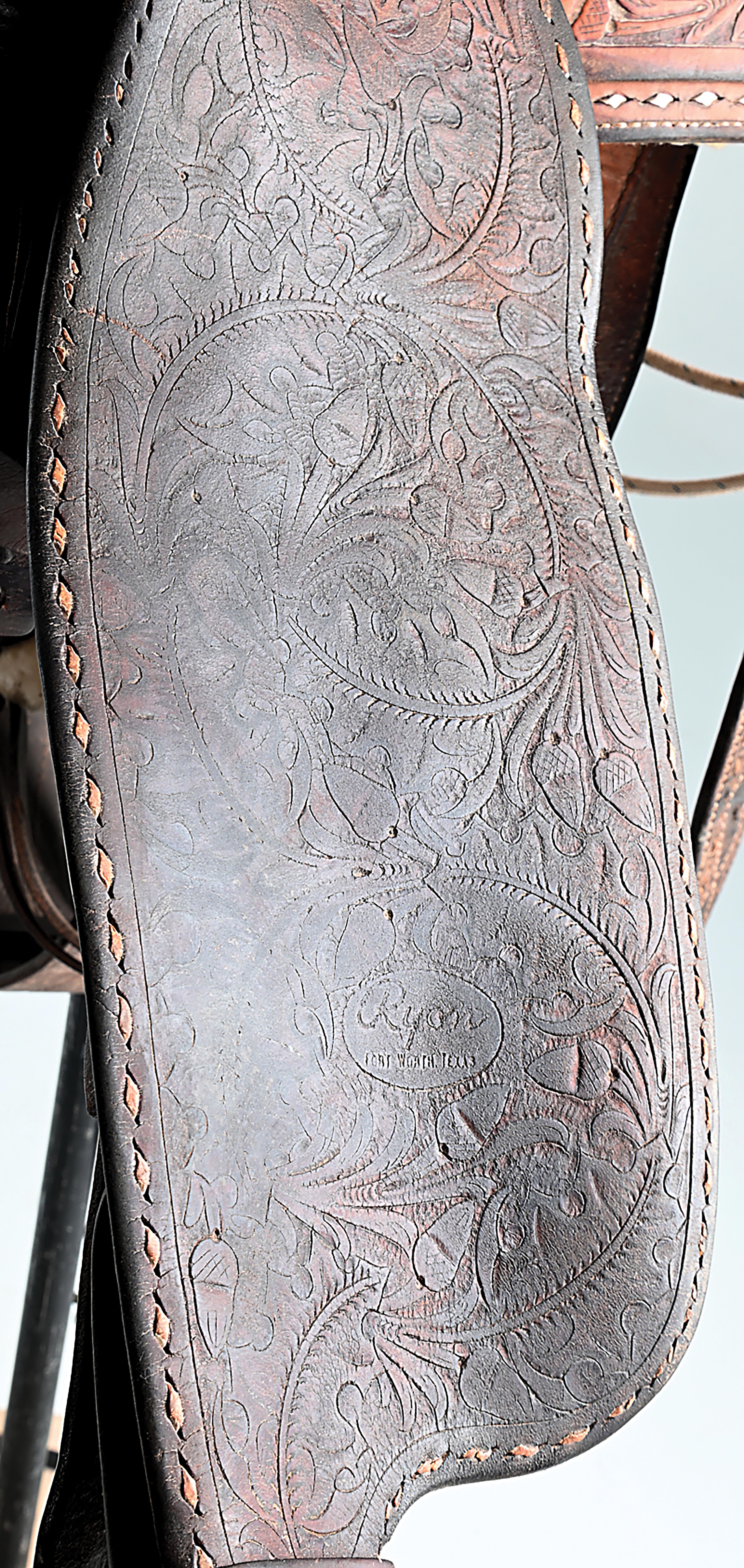 Lot Detail - HARLEY MAY'S LAST SADDLE MADE BY WINDY RYON