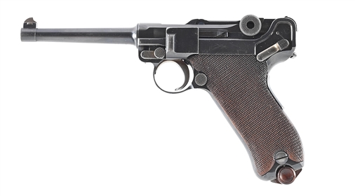 (C) DWM 1906 COMMERCIAL 7.65MM (.30 LUGER) SEMI-AUTOMATIC PISTOL.