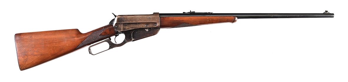 (C) SEMI-DELUXE WINCHESTER MODEL 95 .405 LEVER ACTION RIFLE (1926).