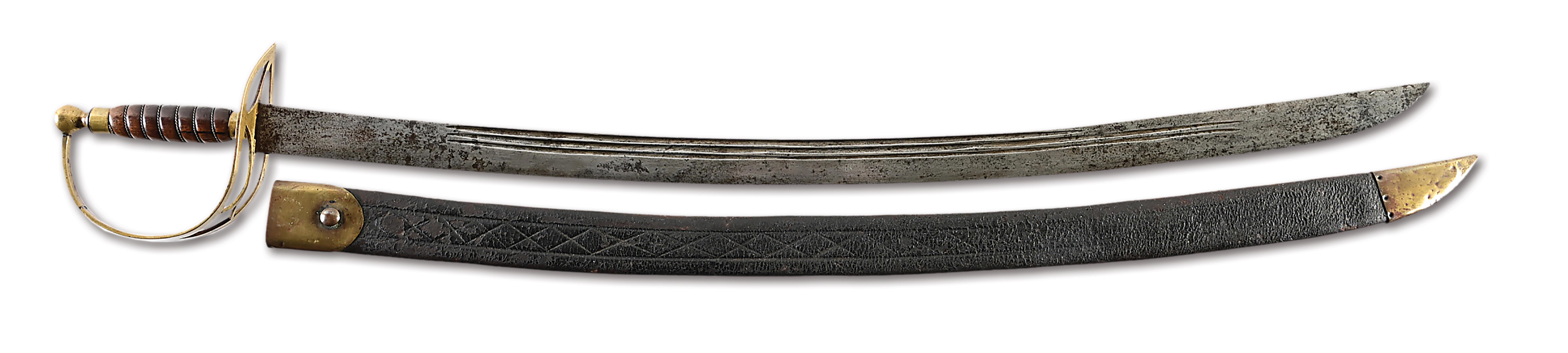 George Neumann Collection Lot Detail - DOCUMENTED AMERICAN REVOLUTIONARY WAR HORSEMAN'S SABER ...