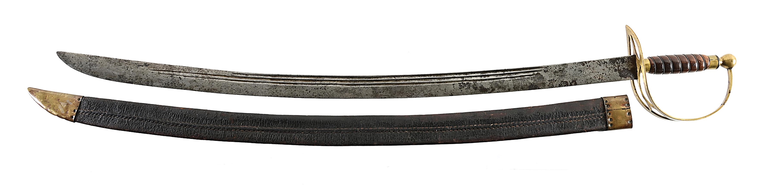 George Neumann Collection Lot Detail - DOCUMENTED AMERICAN REVOLUTIONARY WAR HORSEMAN'S SABER ...